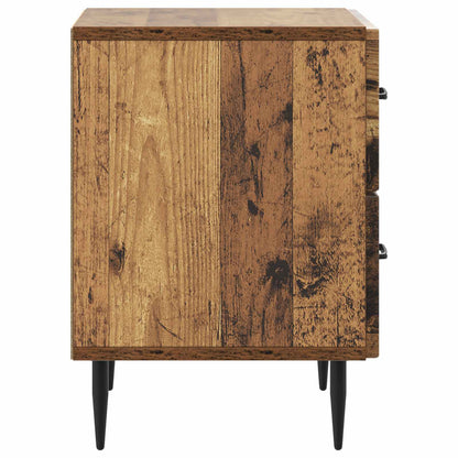 Nattduksbord Gammalt trä 43 x 34,5 x 47,5 cm Konstruerat trä