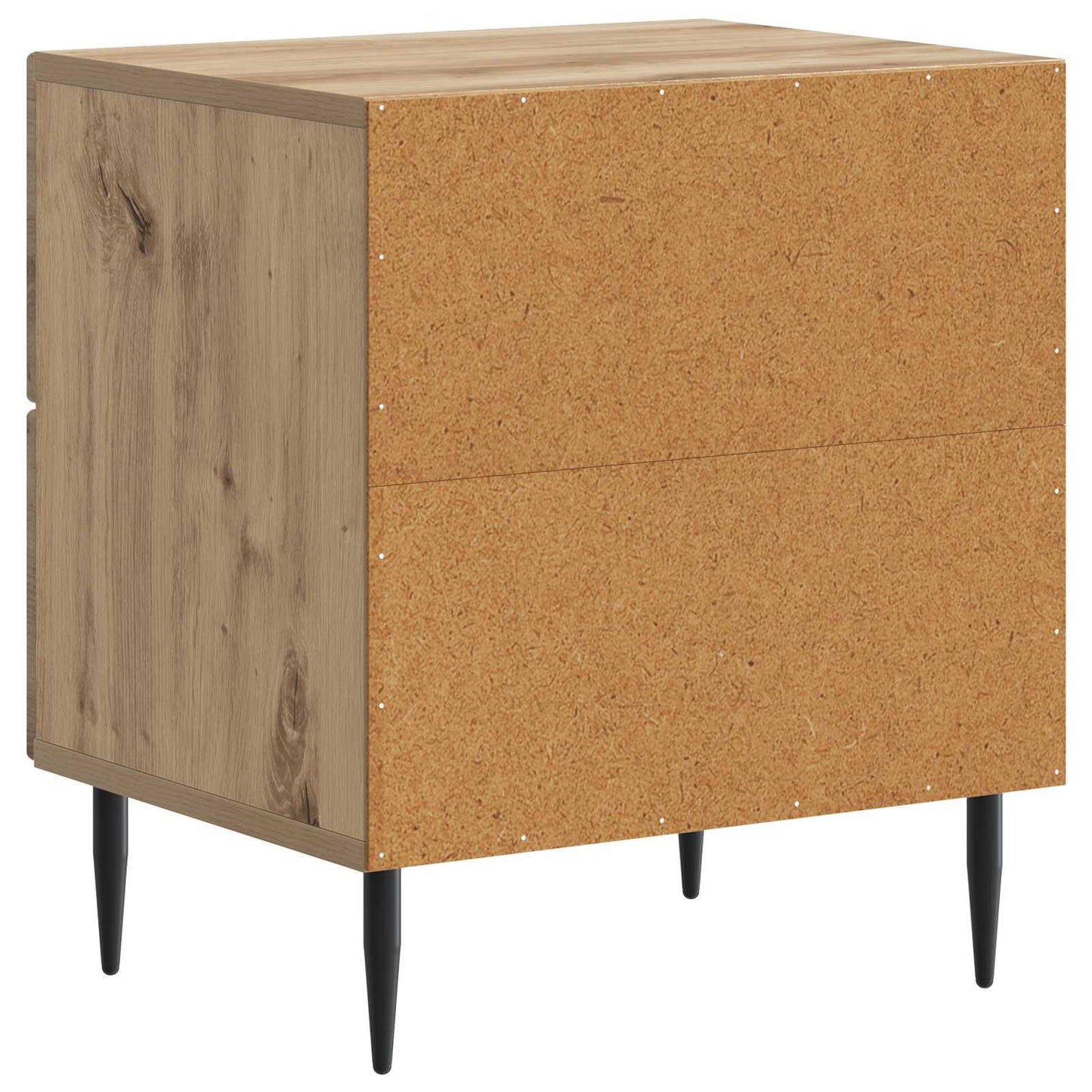 Nattduksbord med låda 2 pcs Artisan-ek 43 x 34,5 x 47,5 cm