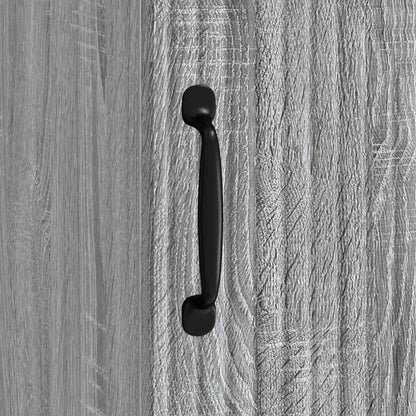 Nattduksbord 2 pcs Grå sonoma-ek 43 x 34,5 x 50 cm