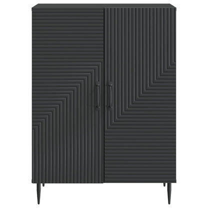 Sideboard Svart 66 x 34,5 x 89,5 cm Konstruerat trä