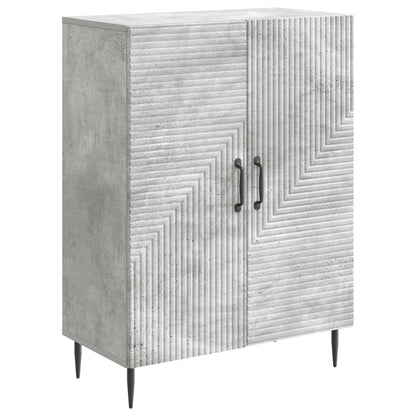 Sideboard Betonggrå 66 x 34,5 x 89,5 cm Konstruerat trä