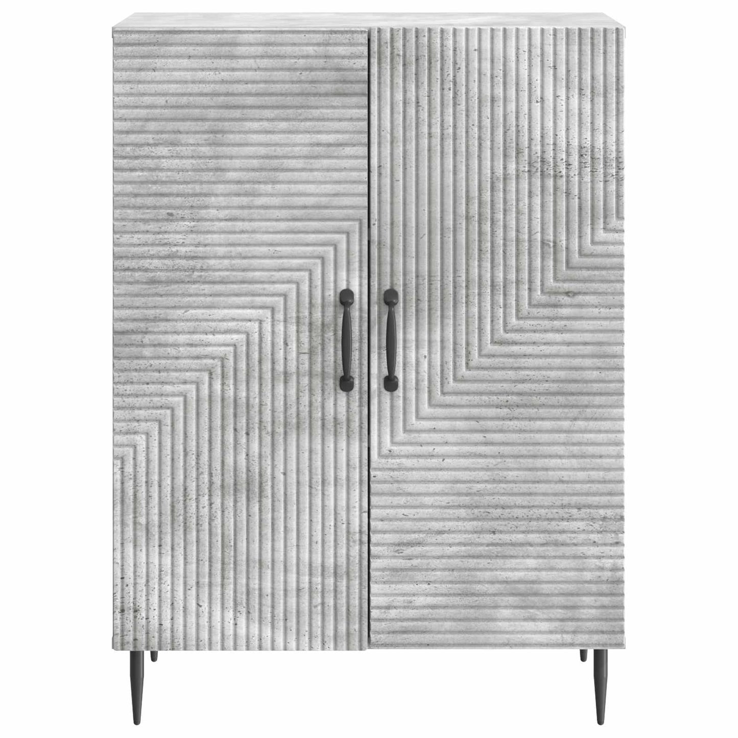 Sideboard Betonggrå 66 x 34,5 x 89,5 cm Konstruerat trä