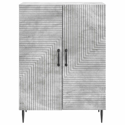 Sideboard Betonggrå 66 x 34,5 x 89,5 cm Konstruerat trä