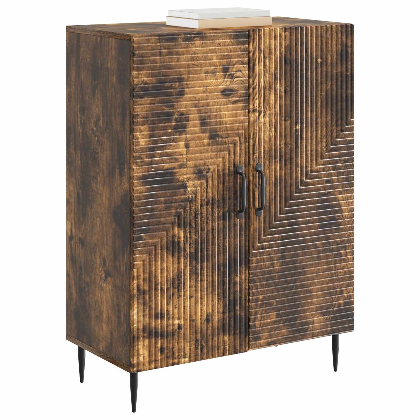 Sideboard Rökt ek 66 x 34,5 x 89,5 cm Konstruerat trä
