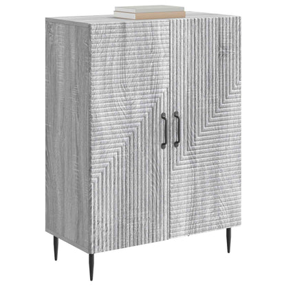 Sideboard Grå sonoma-ek 66 x 34,5 x 89,5 cm Konstruerat trä