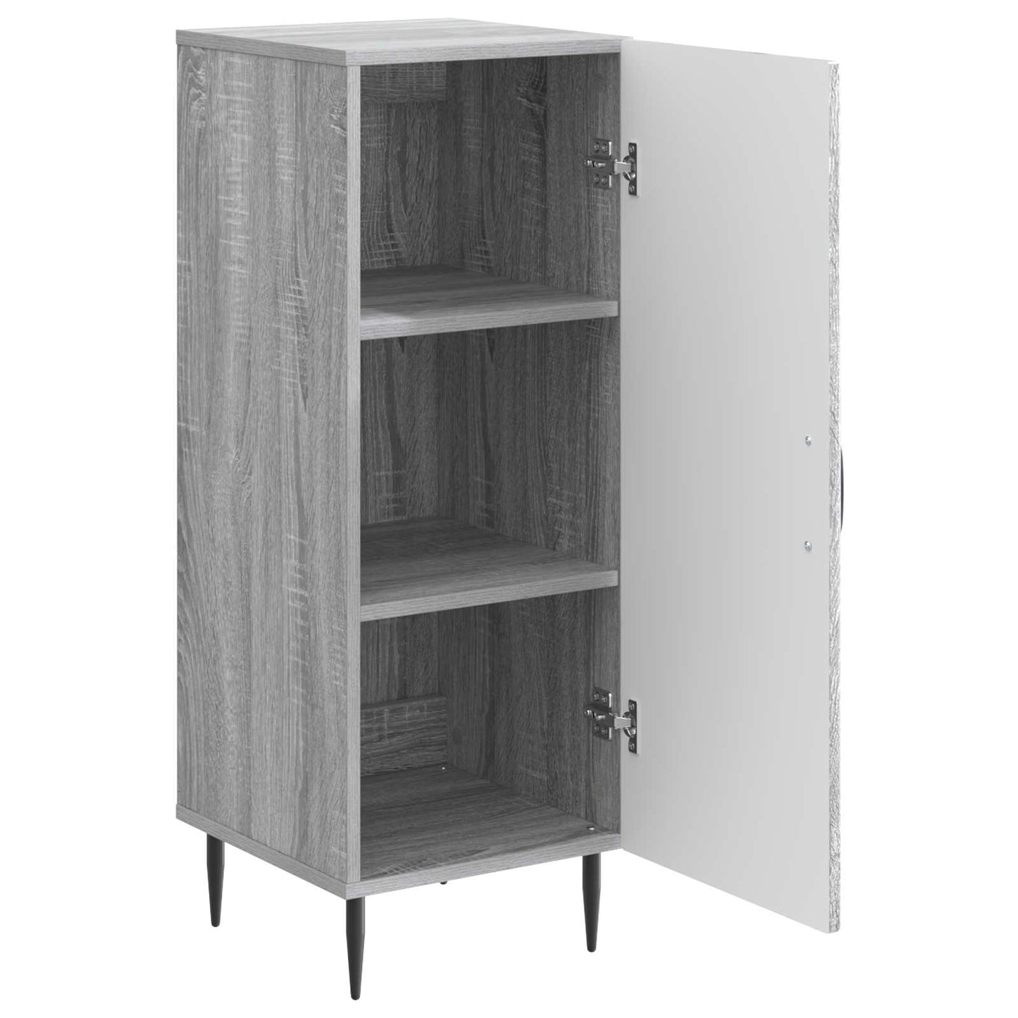 Sideboard Grå sonoma-ek 33 x 34,5 x 89,5 cm Konstruerat trä
