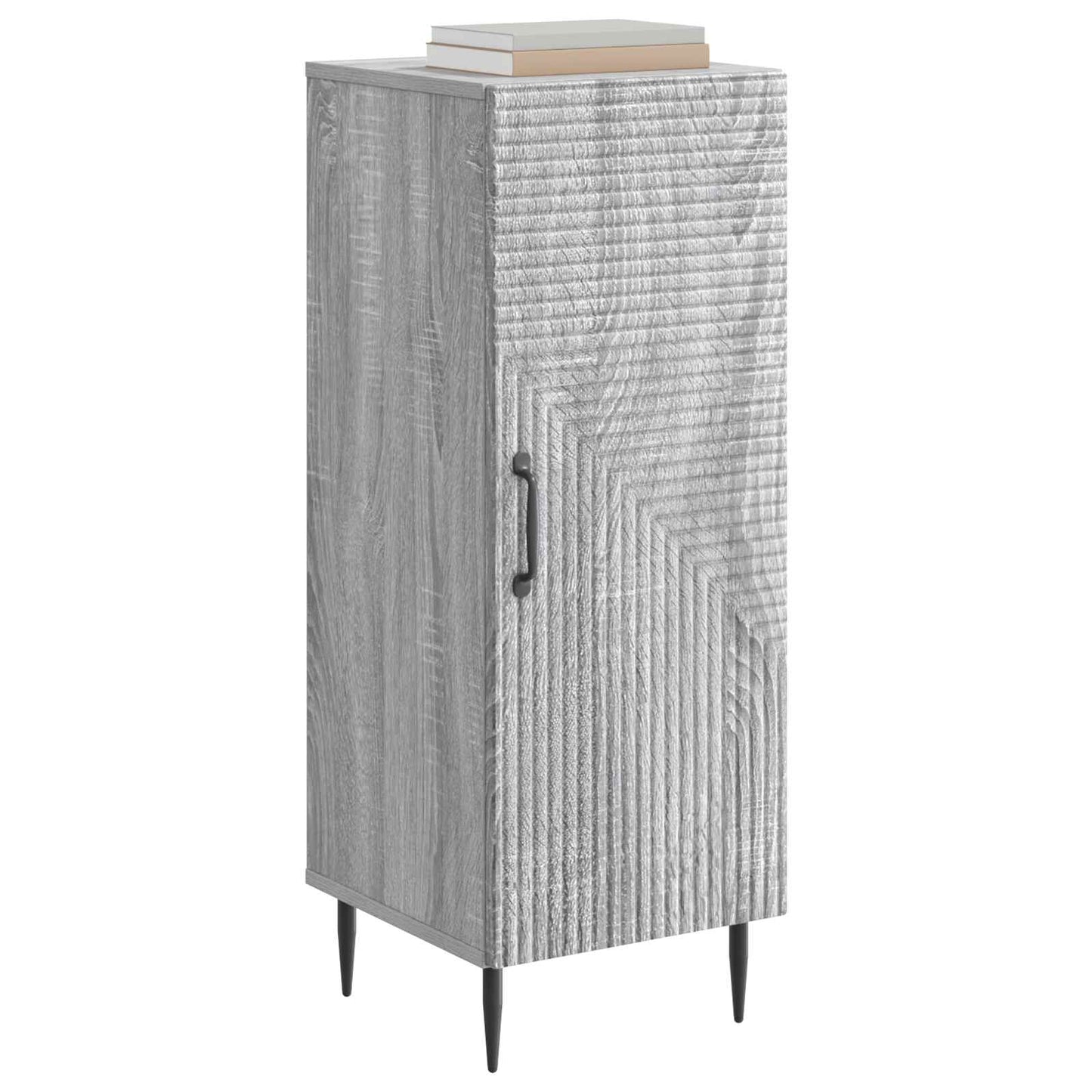 Sideboard Grå sonoma-ek 33 x 34,5 x 89,5 cm Konstruerat trä