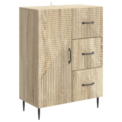 Sideboard Sonoma-ek 66 x 34,5 x 89,5 cm Konstruerat trä