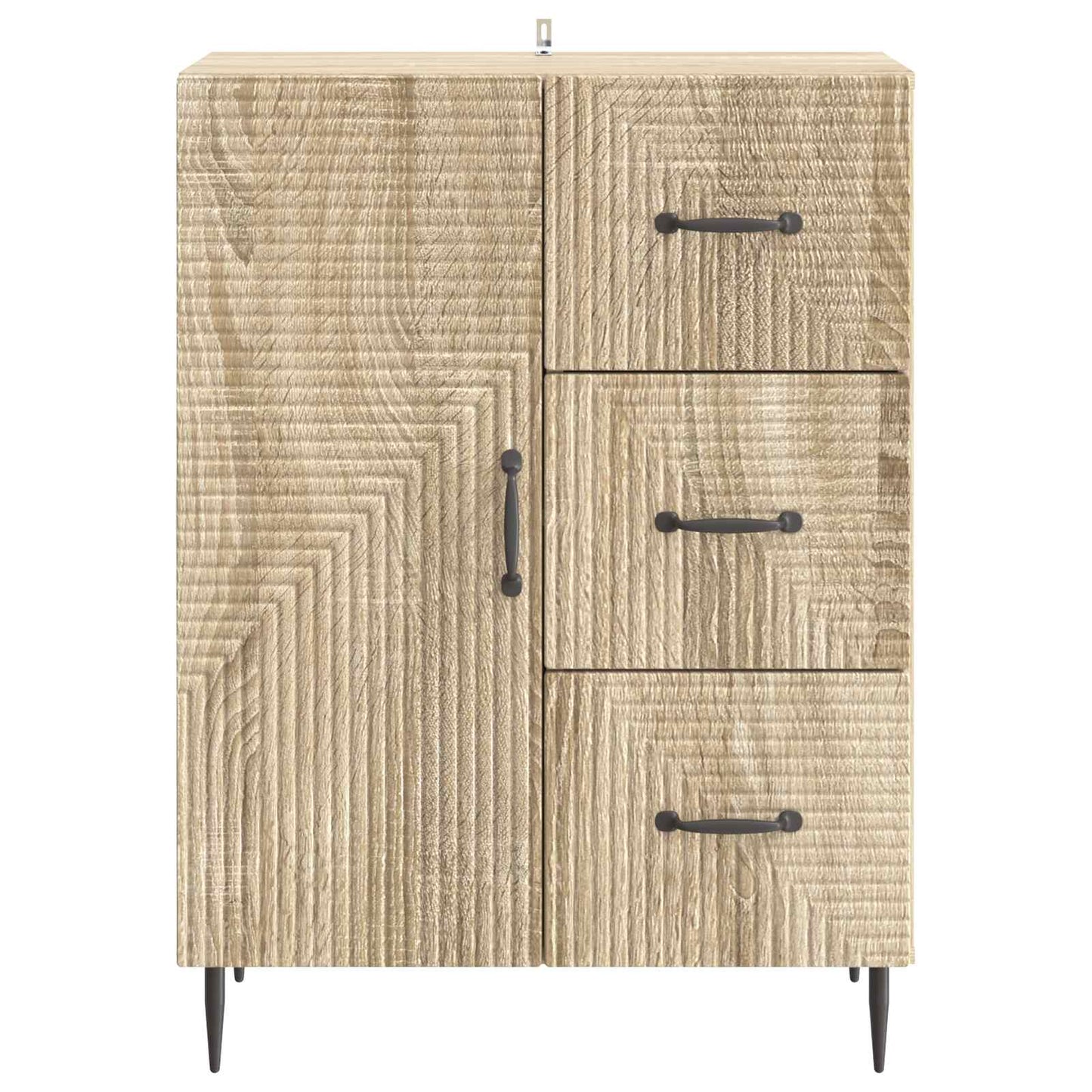 Sideboard Sonoma-ek 66 x 34,5 x 89,5 cm Konstruerat trä
