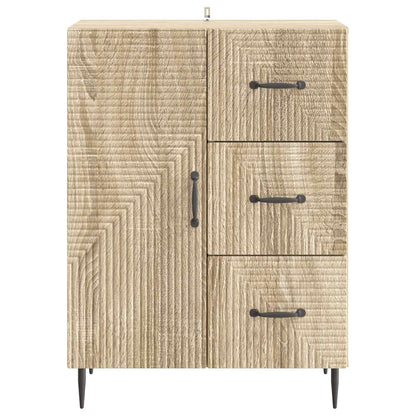 Sideboard Sonoma-ek 66 x 34,5 x 89,5 cm Konstruerat trä
