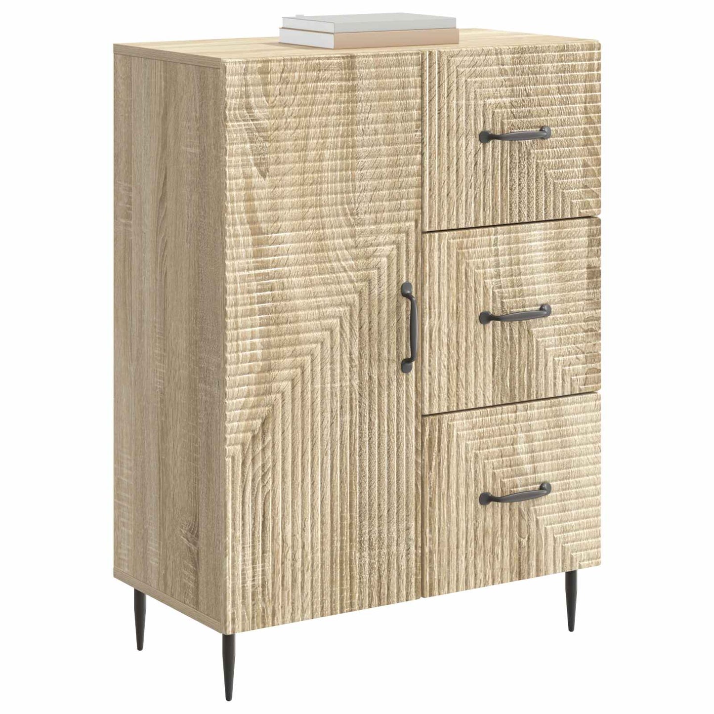 Sideboard Sonoma-ek 66 x 34,5 x 89,5 cm Konstruerat trä
