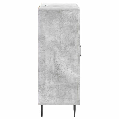 Sideboard Betonggrå 66 x 34,5 x 89,5 cm Konstruerat trä