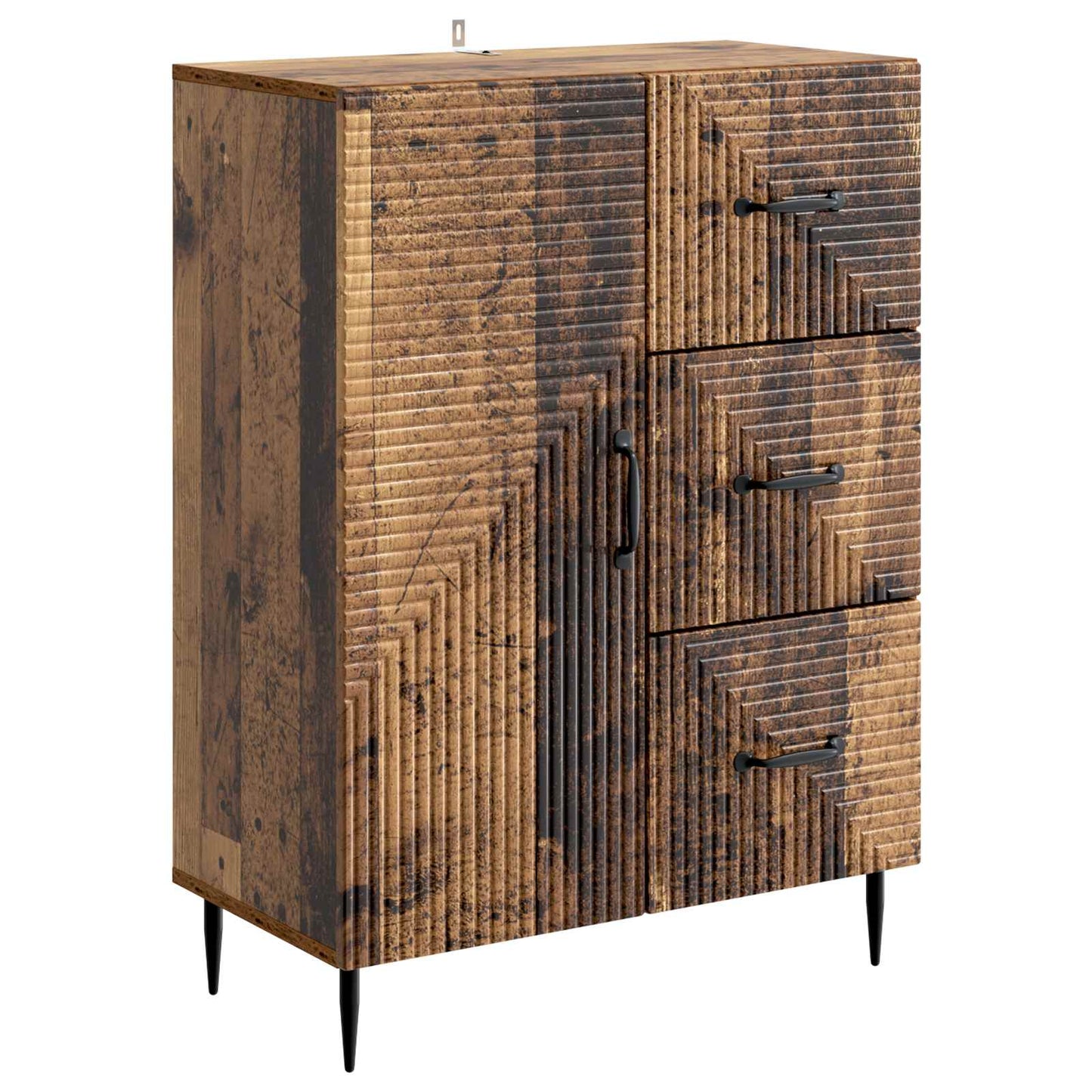 Sideboard Gammalt trä 66 x 34,5 x 89,5 cm Konstruerat trä