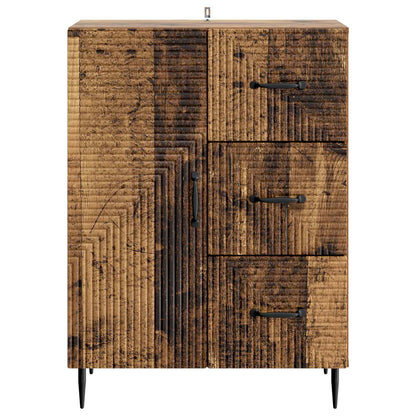 Sideboard Gammalt trä 66 x 34,5 x 89,5 cm Konstruerat trä