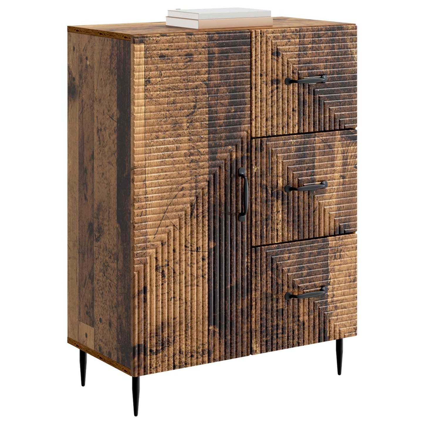Sideboard Gammalt trä 66 x 34,5 x 89,5 cm Konstruerat trä