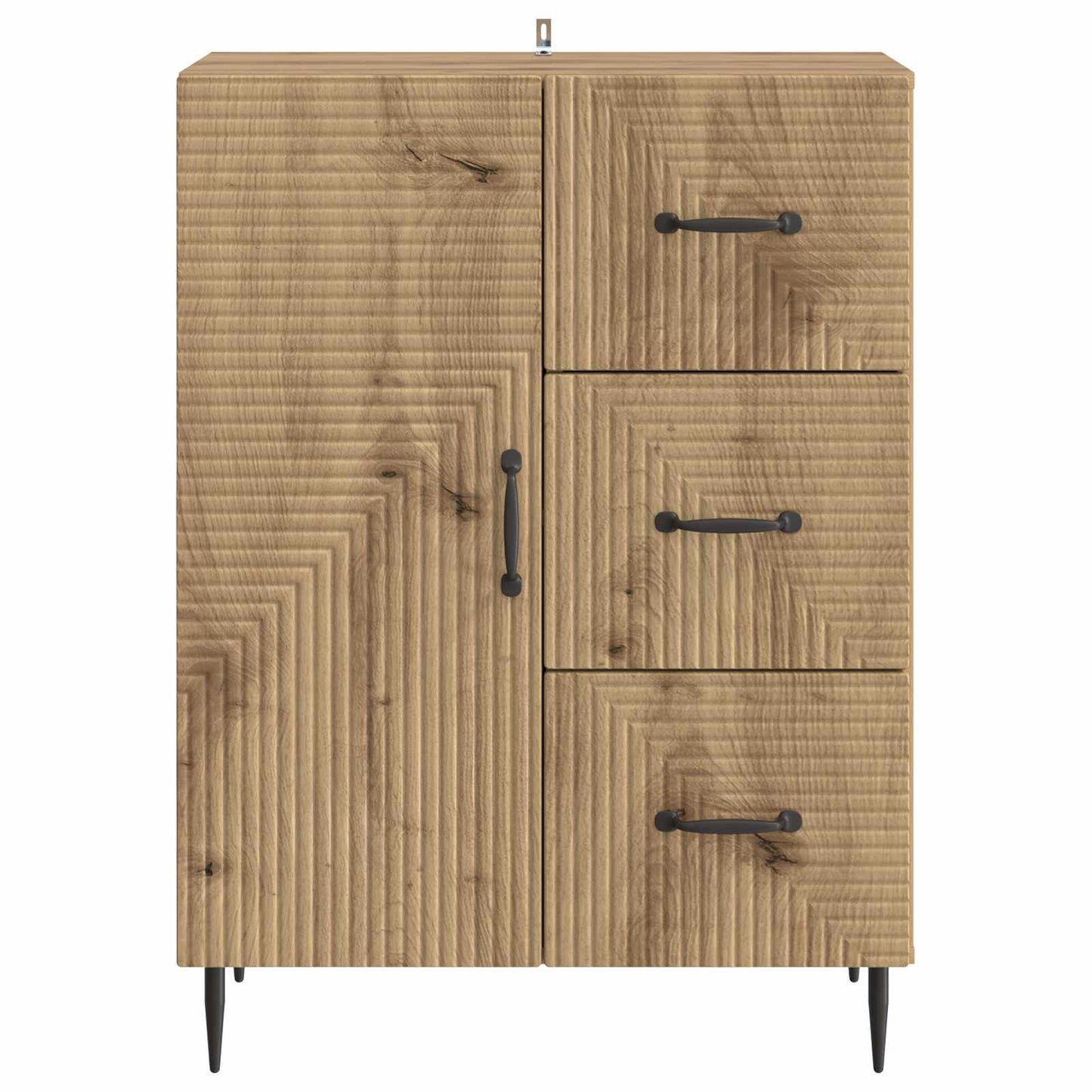 Sideboard Artisan-ek 66 x 34,5 x 89,5 cm Konstruerat trä
