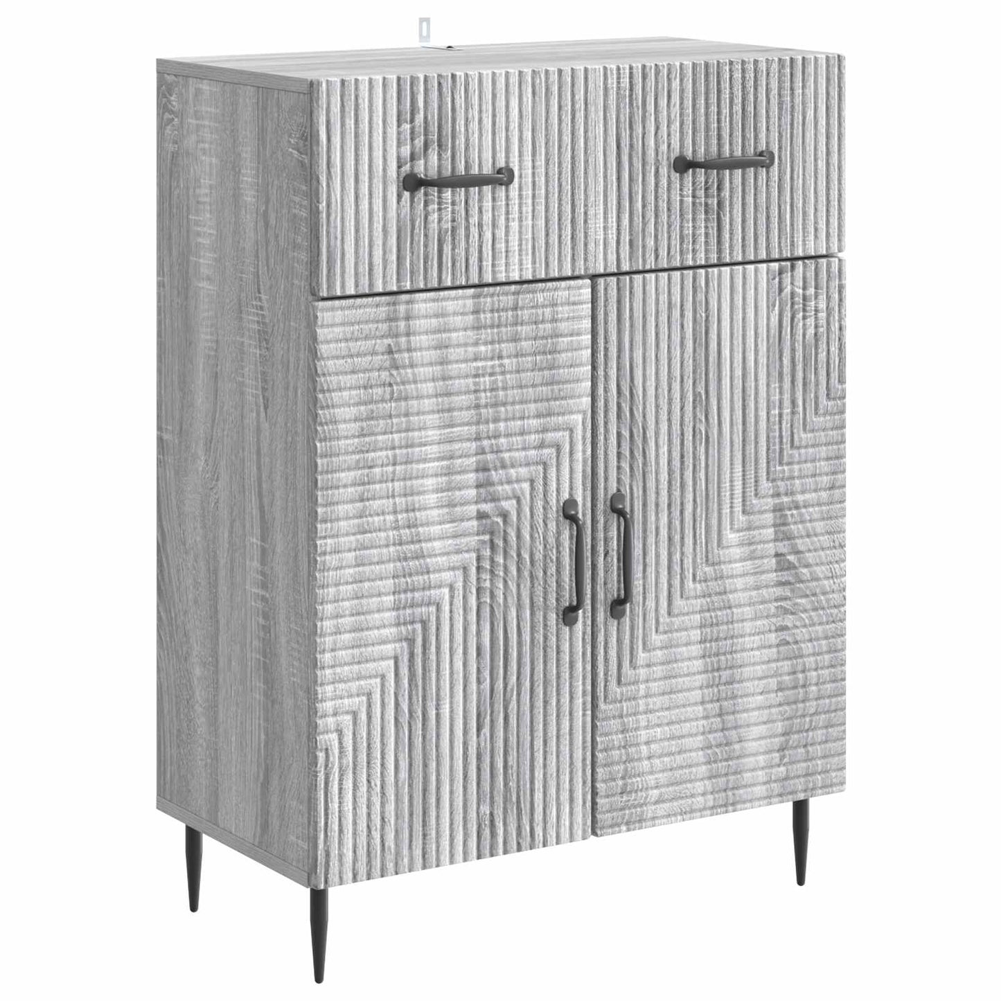 Sideboard Grå sonoma-ek 66 x 34,5 x 89,5 cm Konstruerat trä