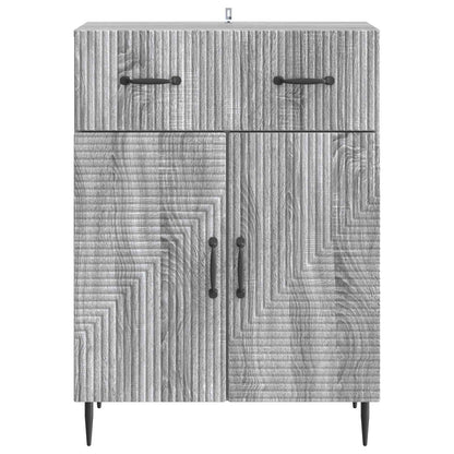 Sideboard Grå sonoma-ek 66 x 34,5 x 89,5 cm Konstruerat trä