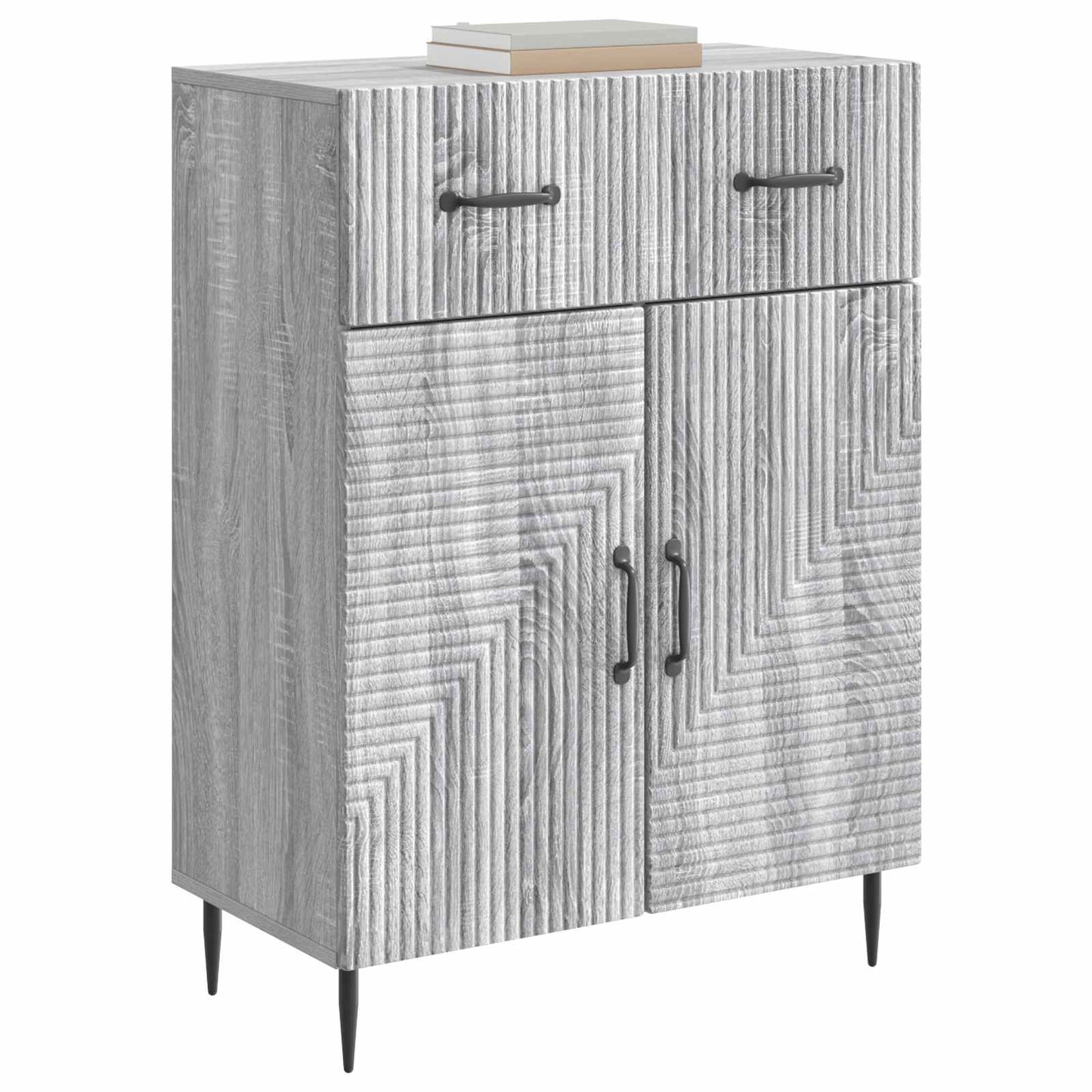 Sideboard Grå sonoma-ek 66 x 34,5 x 89,5 cm Konstruerat trä