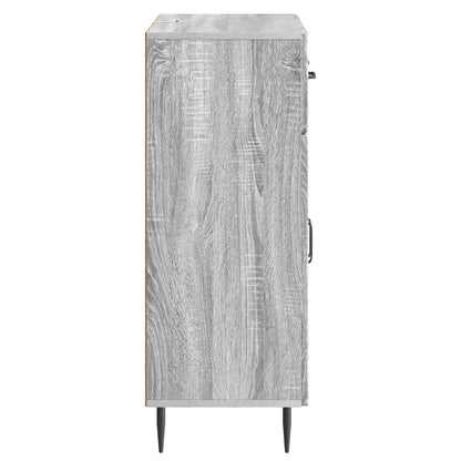 Sideboard Grå sonoma-ek 66 x 34,5 x 89,5 cm Konstruerat trä