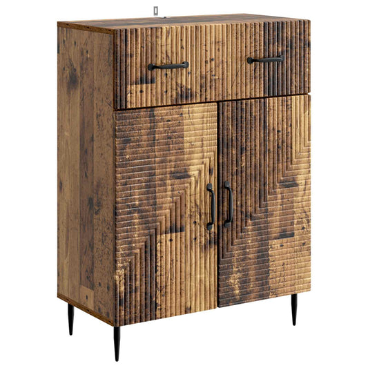 Sideboard Gammalt trä 66 x 34,5 x 89,5 cm Konstruerat trä