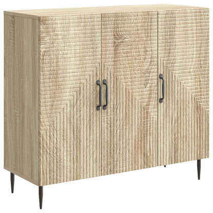 Sideboard Sonoma-ek 89 x 34,5 x 80 cm Konstruerat trä