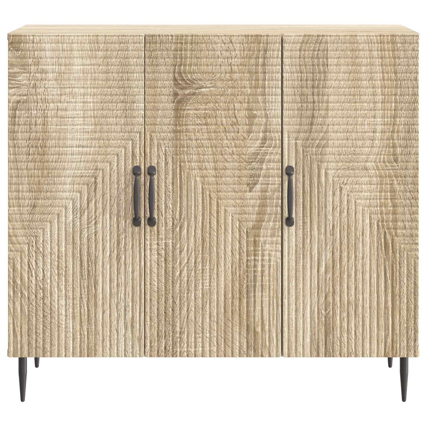 Sideboard Sonoma-ek 89 x 34,5 x 80 cm Konstruerat trä