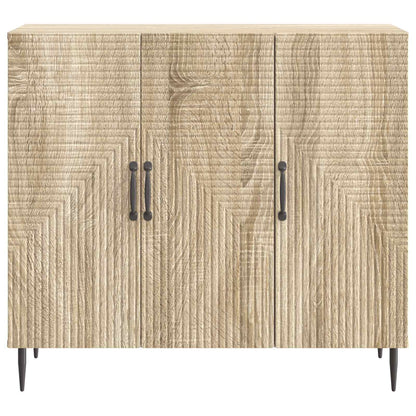 Sideboard Sonoma-ek 89 x 34,5 x 80 cm Konstruerat trä