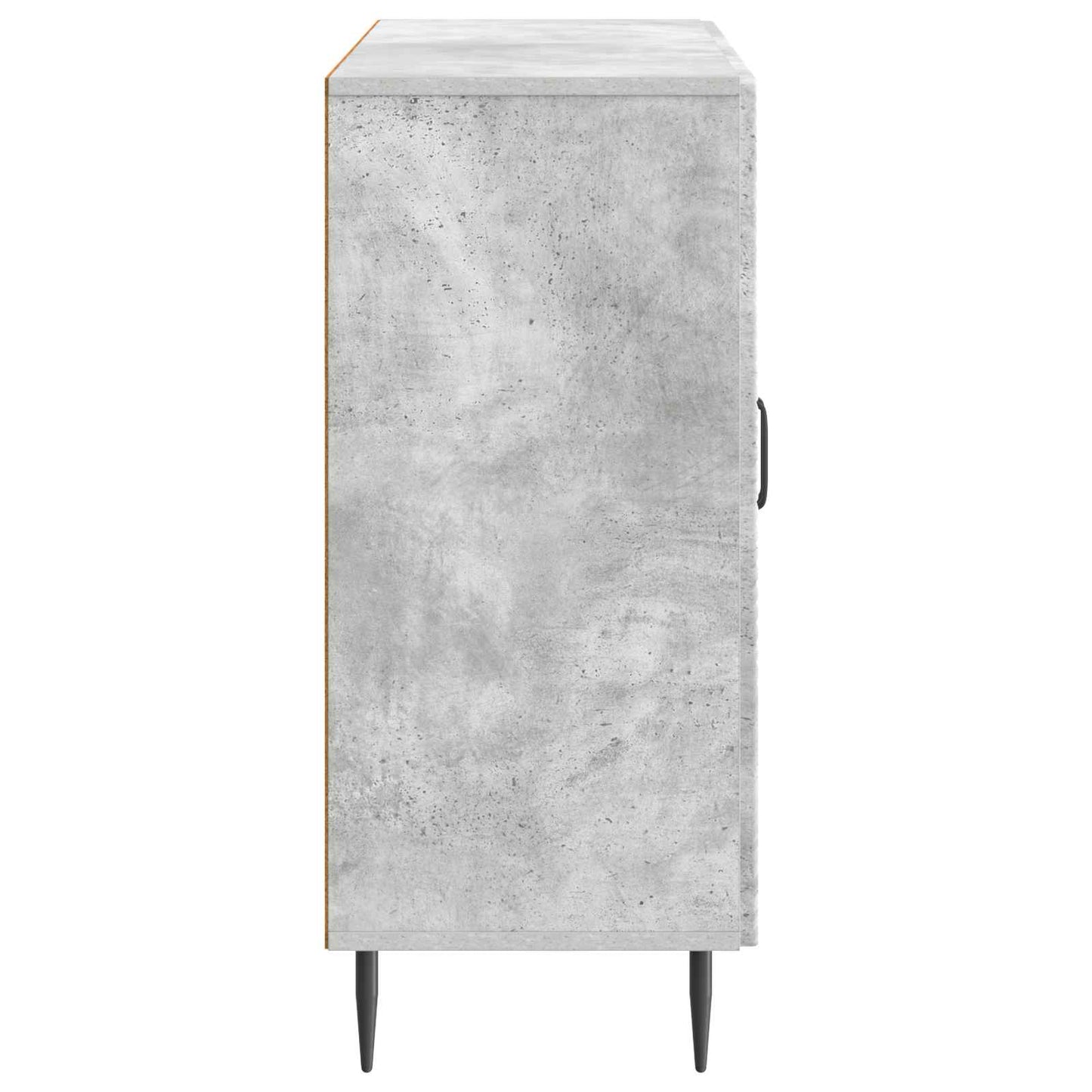 Sideboard Betonggrå 89 x 34,5 x 80 cm Konstruerat trä