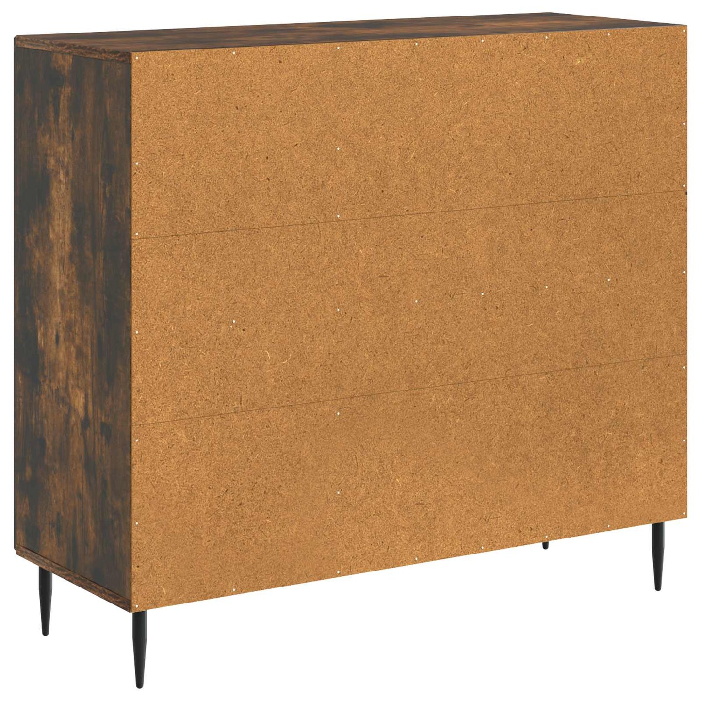Sideboard Rökt ek 89 x 34,5 x 80 cm Konstruerat trä