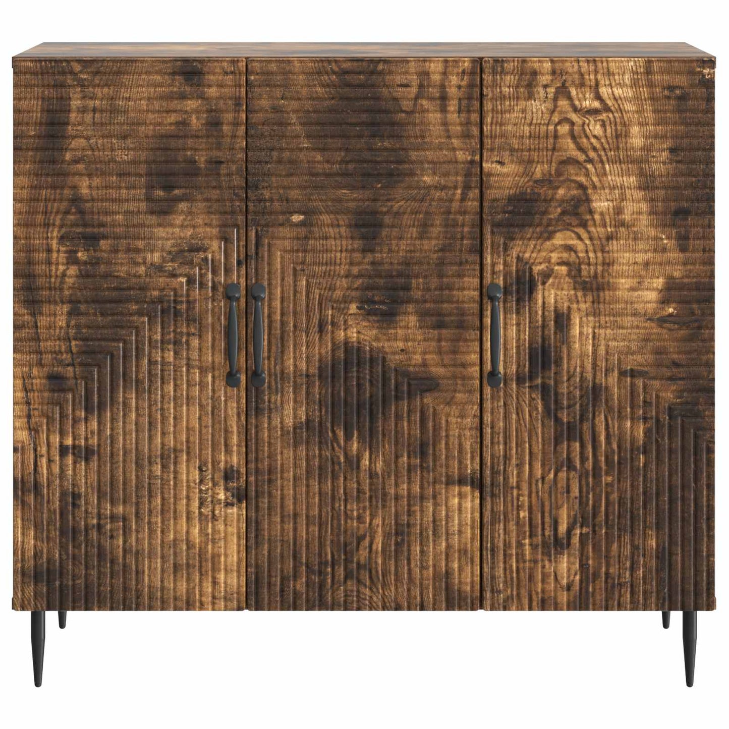 Sideboard Rökt ek 89 x 34,5 x 80 cm Konstruerat trä