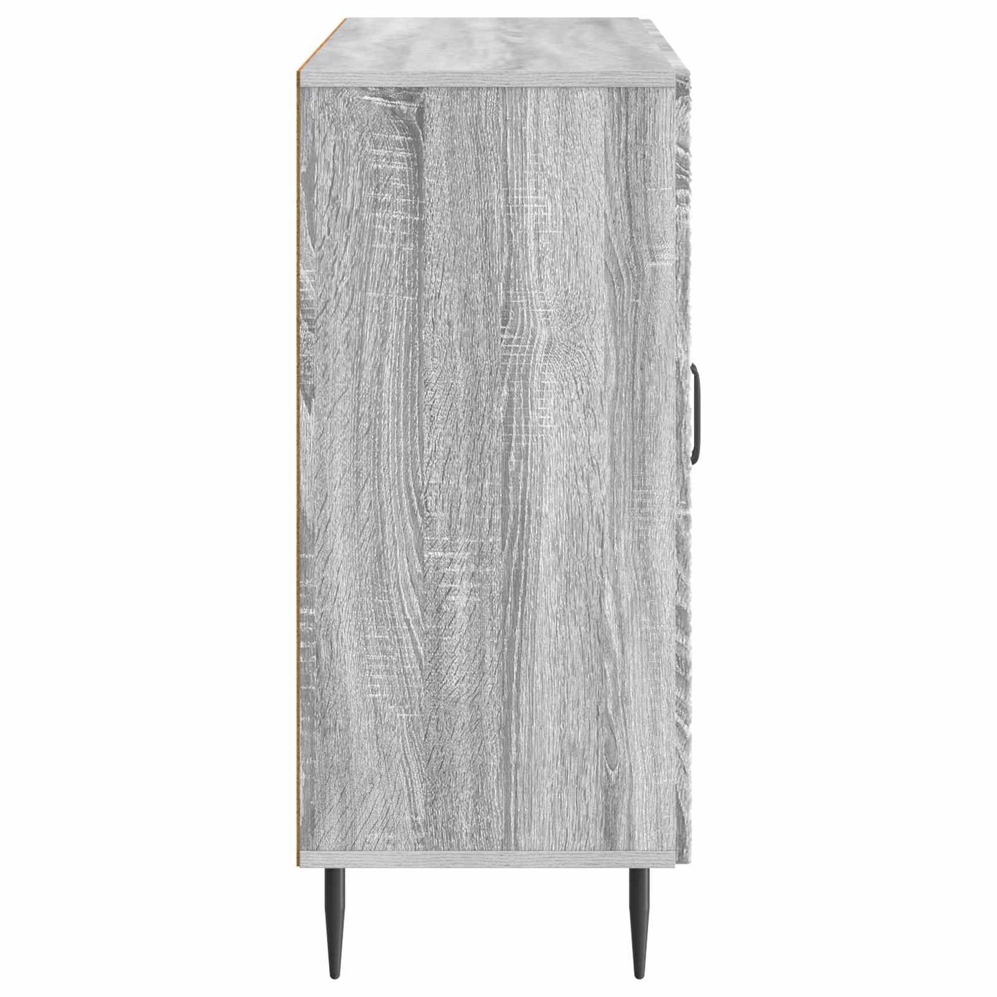 Sideboard Grå sonoma-ek 89 x 34,5 x 80 cm Konstruerat trä