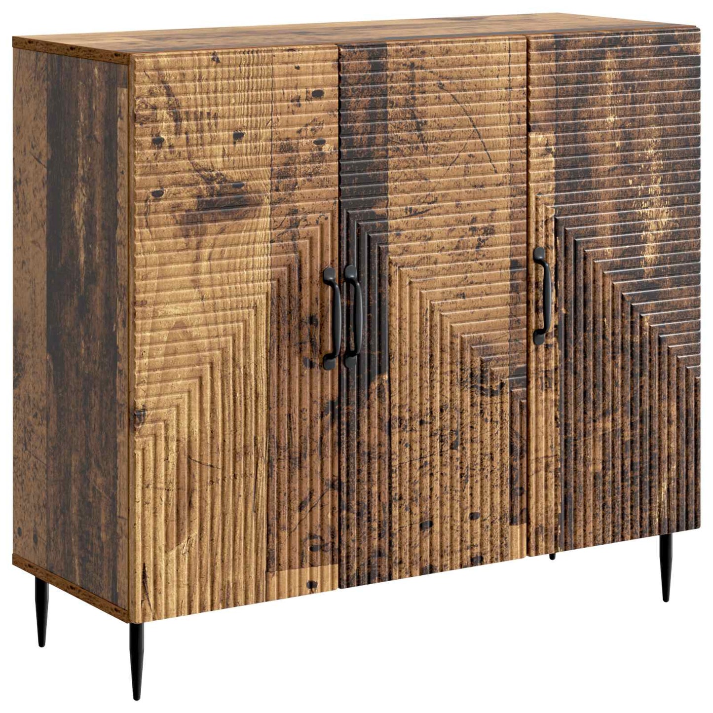 Sideboard Gammalt trä 89 x 34,5 x 80 cm Konstruerat trä
