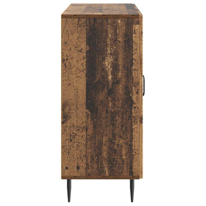 Sideboard Gammalt trä 89 x 34,5 x 80 cm Konstruerat trä