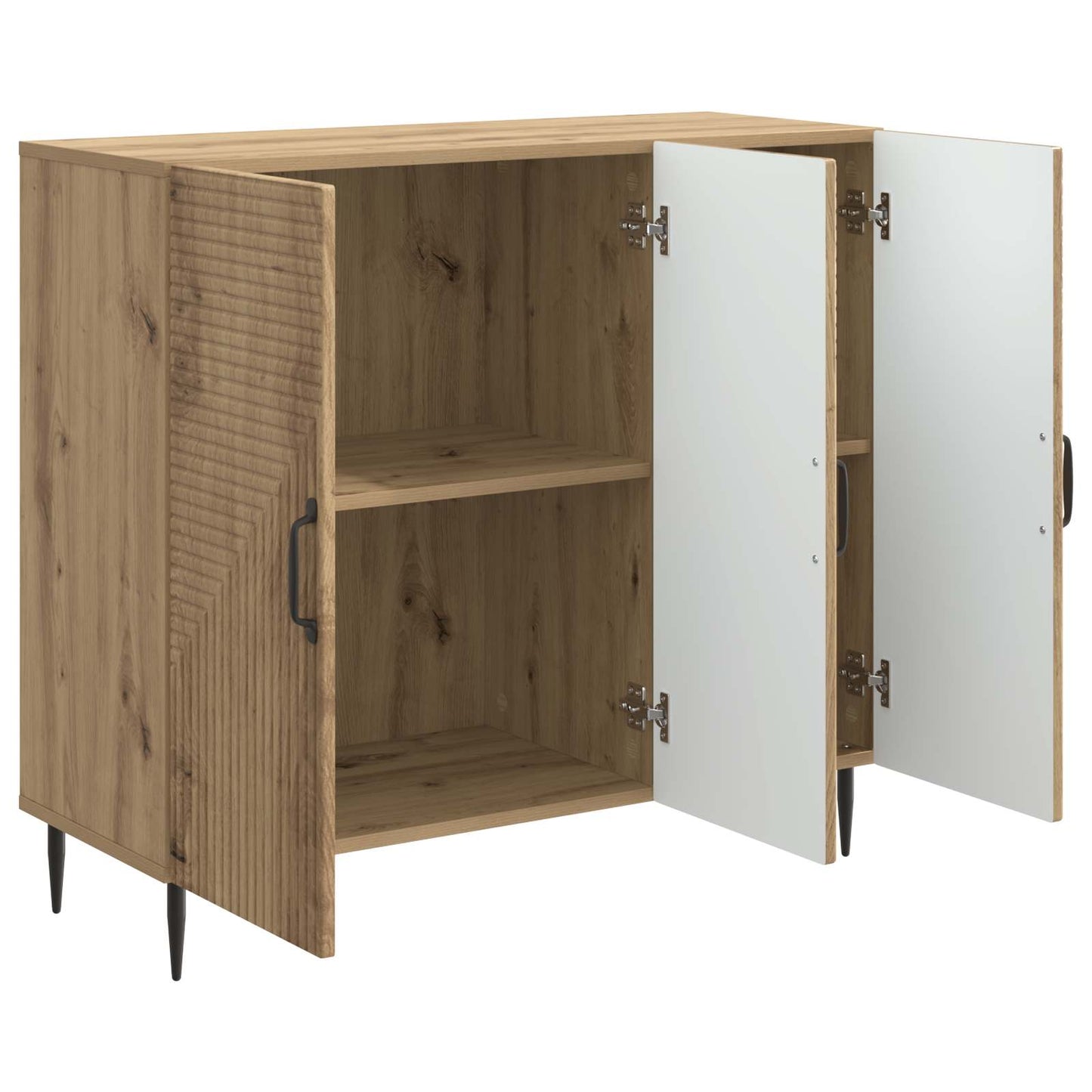 Sideboard Artisan-ek 89 x 34,5 x 80 cm Konstruerat trä