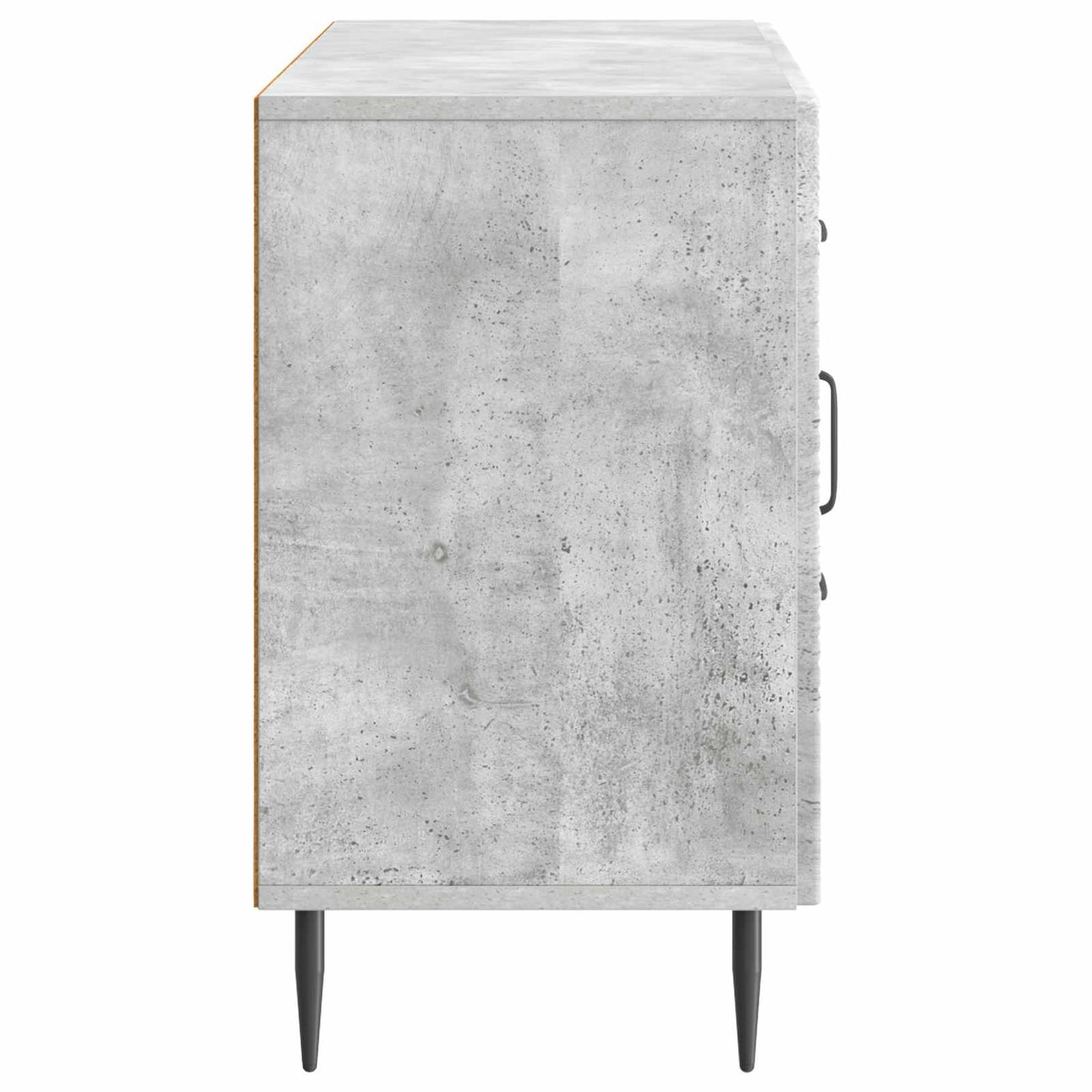 Sideboard med låda Betonggrå 89 x 34,5 x 60 cm Konstruerat trä