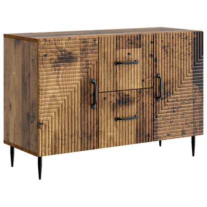 Sideboard Gammalt trä 89 x 34,5 x 60 cm Konstruerat trä