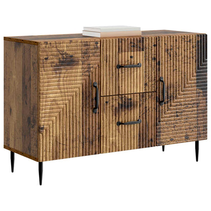 Sideboard Gammalt trä 89 x 34,5 x 60 cm Konstruerat trä