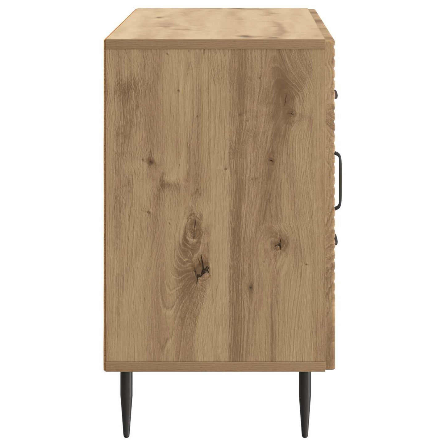 Sideboard med låda Artisan-ek 89 x 34,5 x 60 cm Konstruerat trä