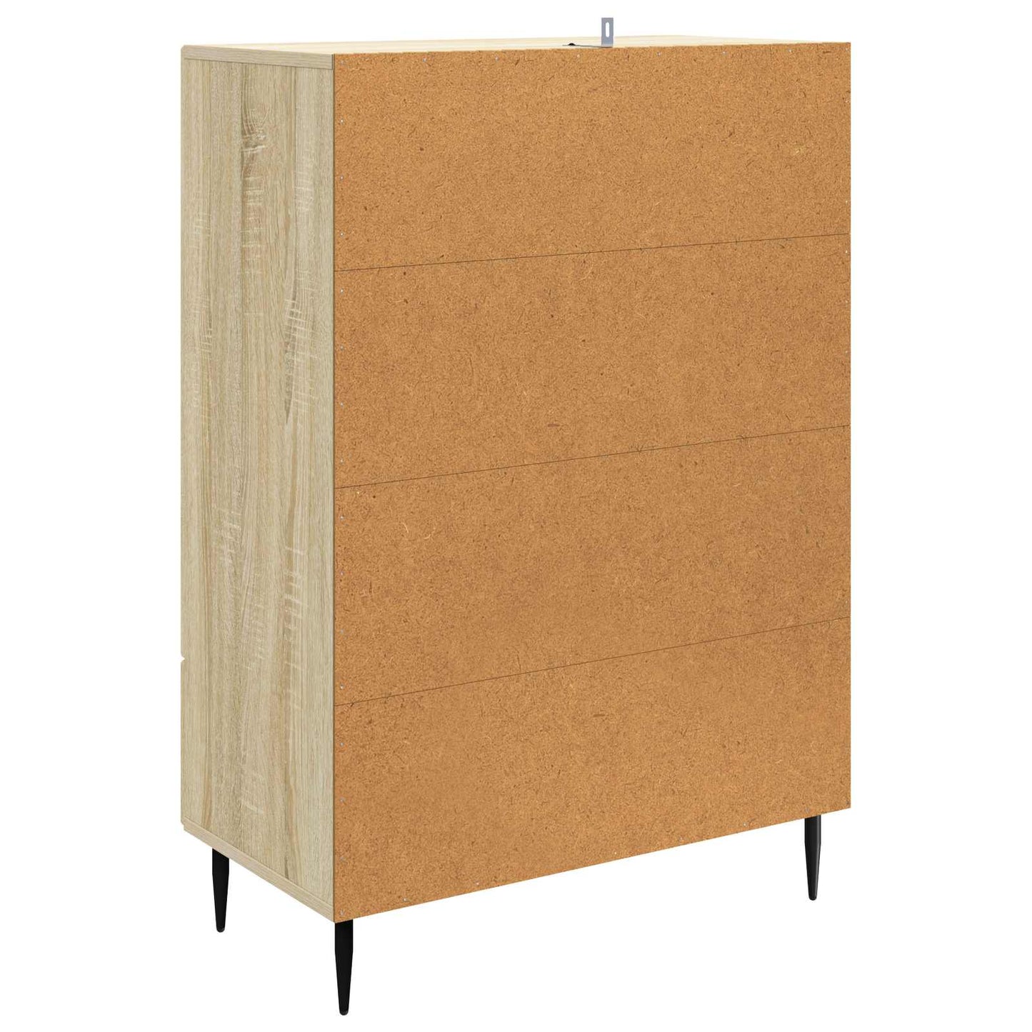 Sideboard med låda Sonoma-ek 66 x 34,5 x 95 cm Konstruerat trä