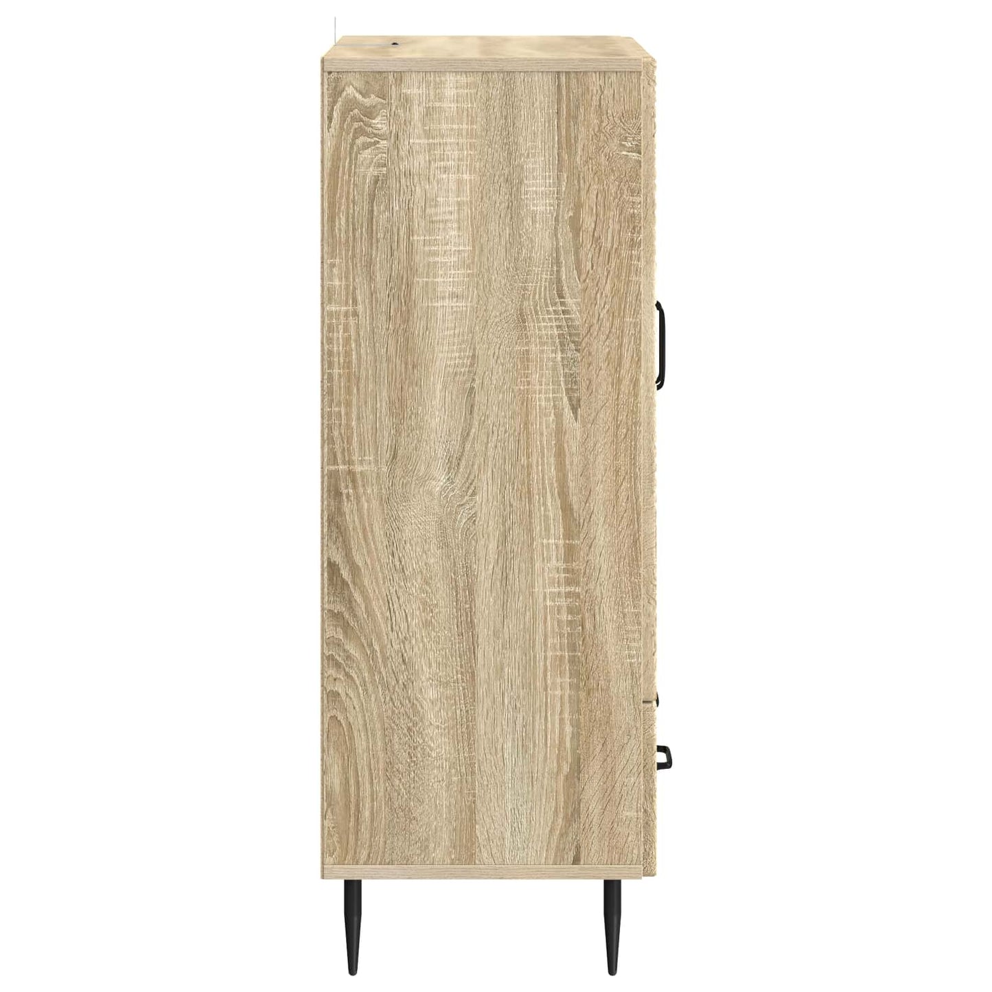 Sideboard med låda Sonoma-ek 66 x 34,5 x 95 cm Konstruerat trä