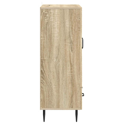 Sideboard med låda Sonoma-ek 66 x 34,5 x 95 cm Konstruerat trä