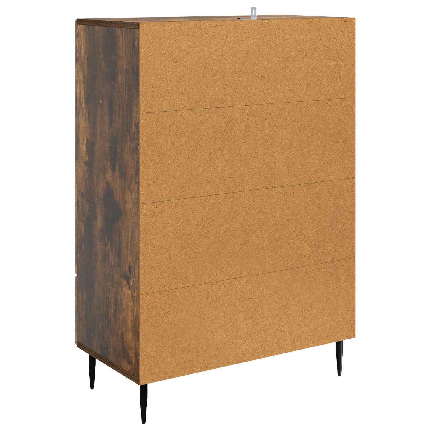 Sideboard med låda Rökt ek 66 x 34,5 x 95 cm Konstruerat trä