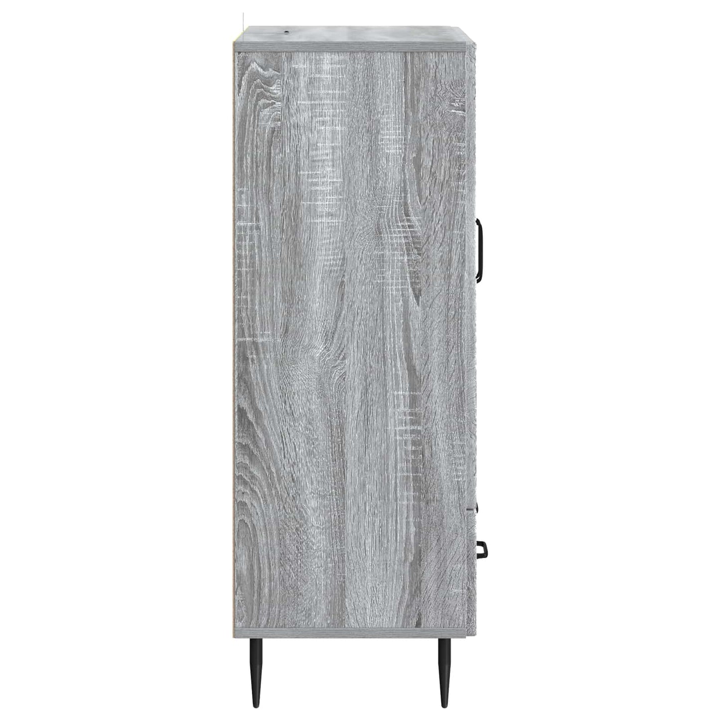 Sideboard Grå sonoma-ek 66 x 34,5 x 95 cm Konstruerat trä
