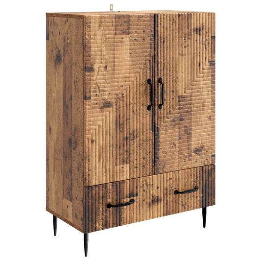 Sideboard Gammalt trä 66 x 34,5 x 95 cm Konstruerat trä