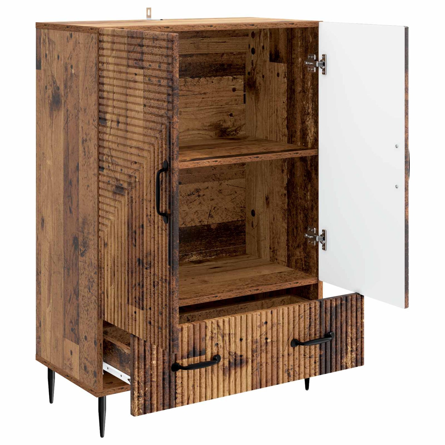 Sideboard Gammalt trä 66 x 34,5 x 95 cm Konstruerat trä