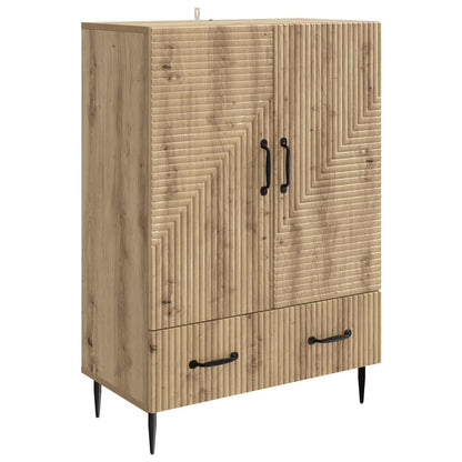 Sideboard med låda Artisan-ek 66 x 34,5 x 95 cm Konstruerat trä