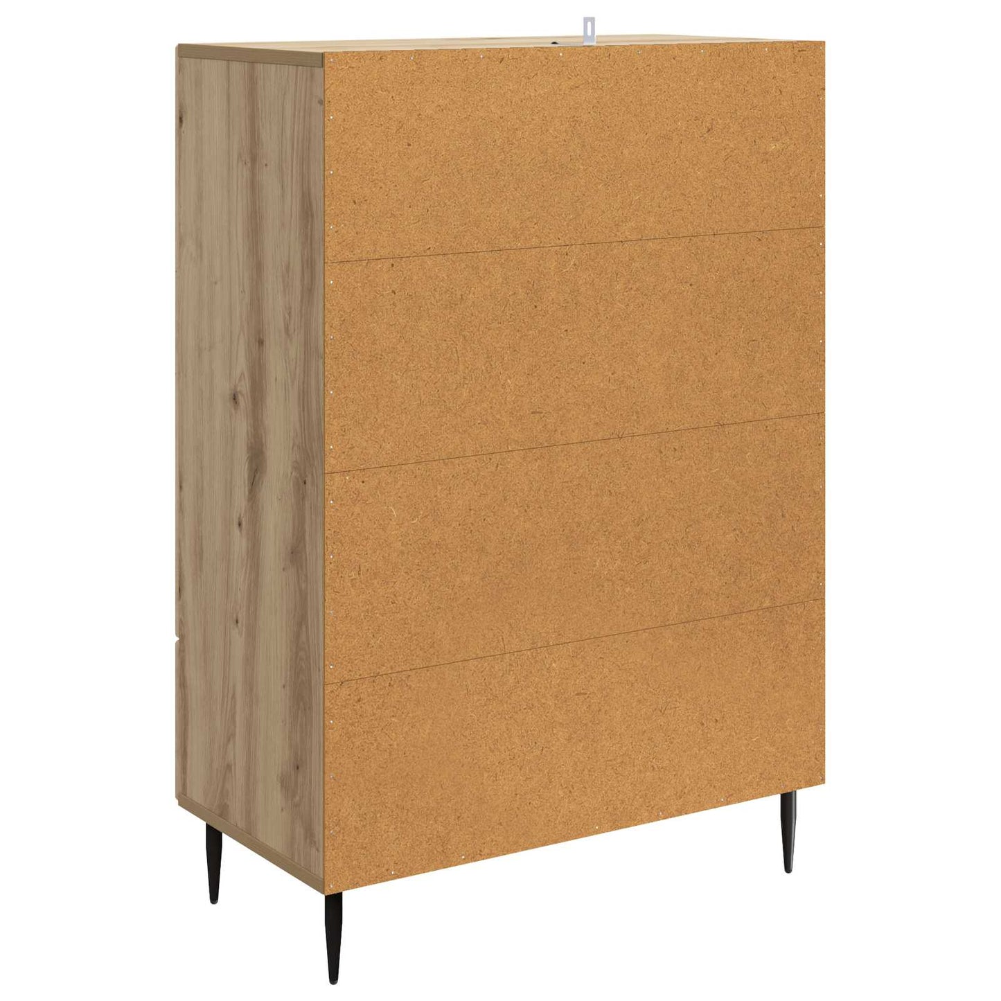 Sideboard med låda Artisan-ek 66 x 34,5 x 95 cm Konstruerat trä