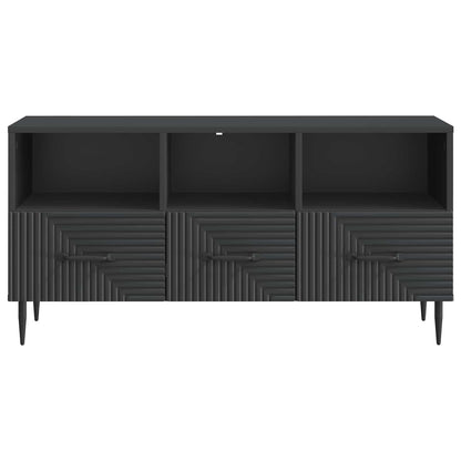 TV-skåp med låda Svart 102 x 34,5 x 50 cm Konstruerat trä
