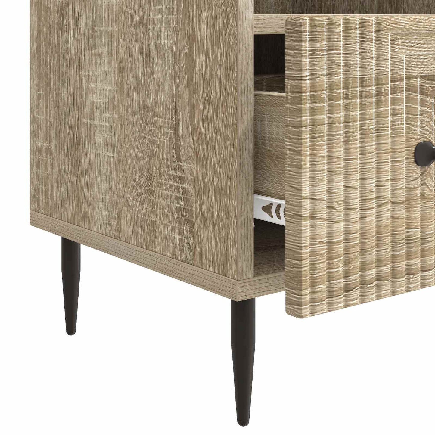 TV-skåp med låda Sonoma-ek 102 x 34,5 x 50 cm Konstruerat trä